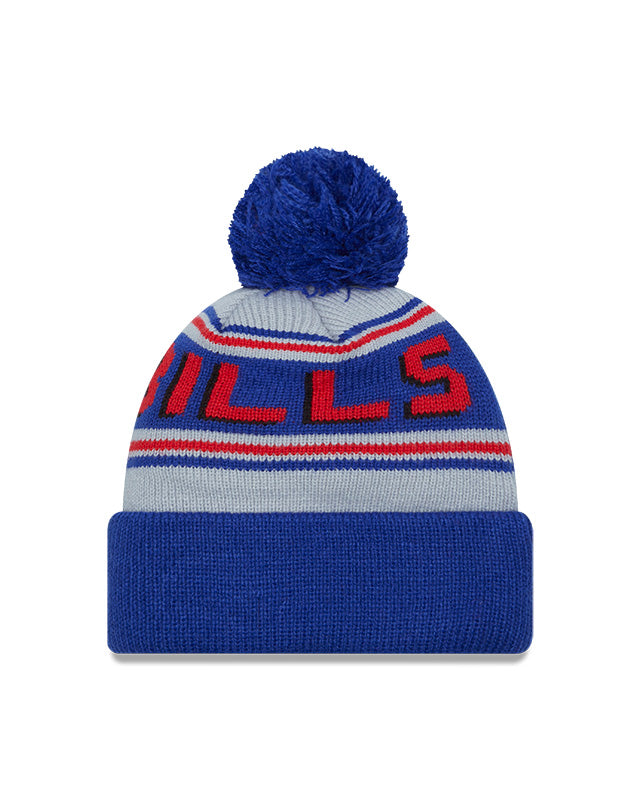 New Era Buffalo Bills Cuffed Knit Hat with Pom