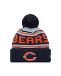 New Era Chicago Bears Cuffed Knit Hat with Pom
