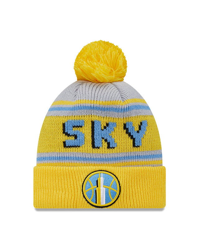 New Era Chicago Sky WNBA Team Pom Knit