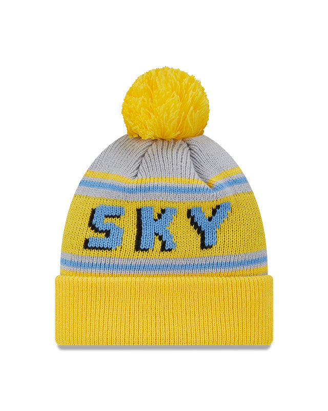 New Era Chicago Sky WNBA Team Pom Knit
