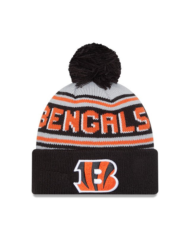 New Era Cincinnati Bengals Cuffed Knit Hat with Pom