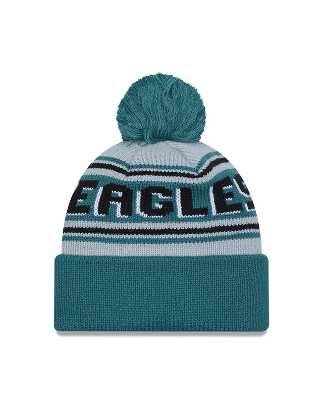 New Era Philadelphia Eagles Cuffed Knit Hat with Pom
