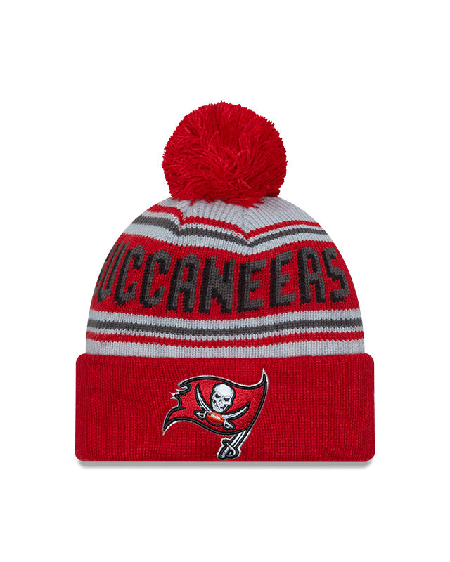 New Era Tampa Bay Buccaneers Cuffed Knit Hat with Pom