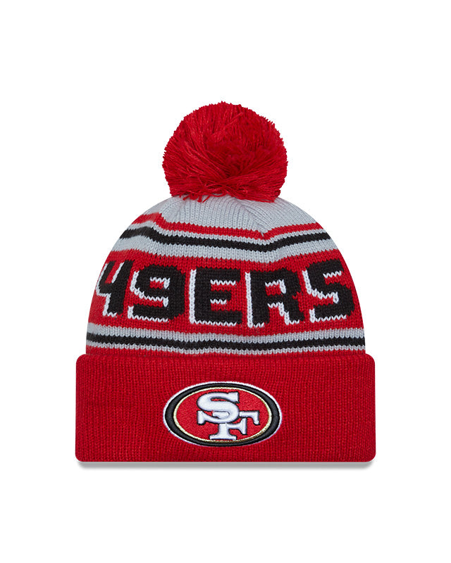New Era San Francisco 49ers Cuffed Knit Hat with Pom