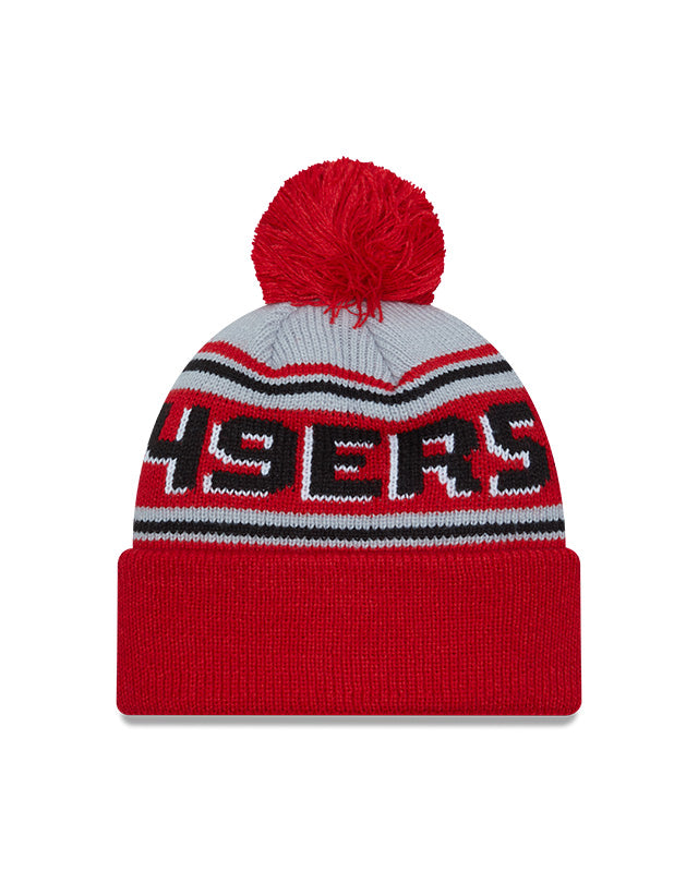 New Era San Francisco 49ers Cuffed Knit Hat with Pom