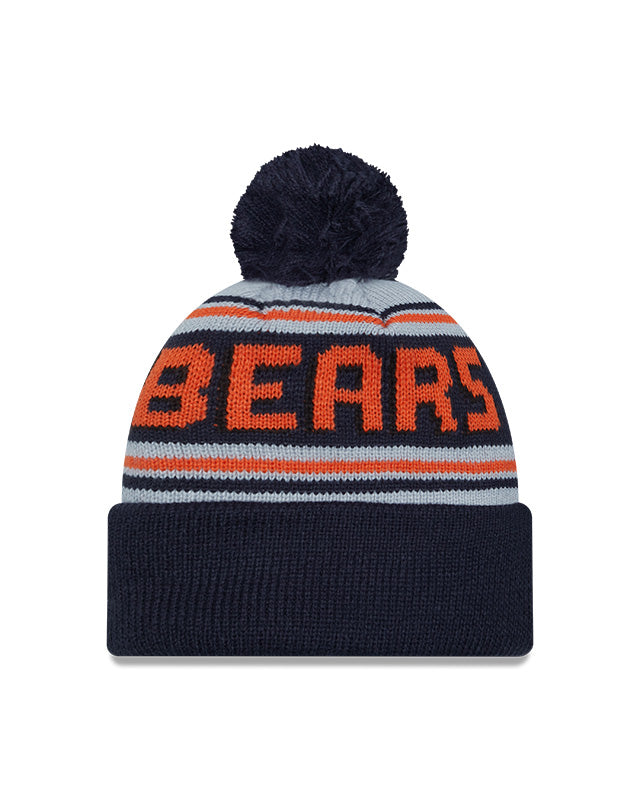 New Era Chicago Bears Cuffed Knit Hat with Pom