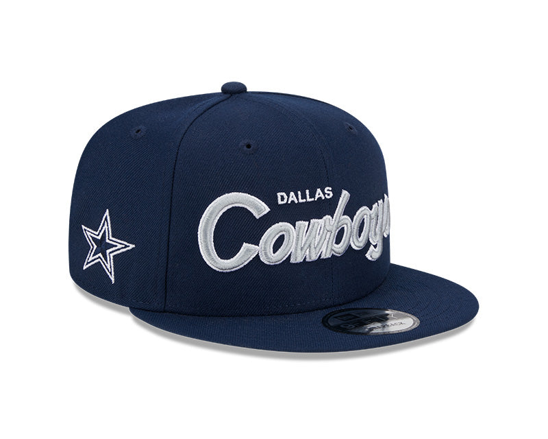 New Era Dallas Cowboys Main Script 9FIFTY Snapback Hat