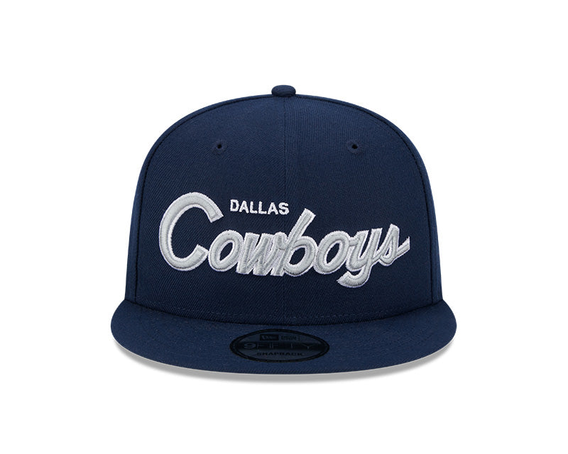 New Era Dallas Cowboys Main Script 9FIFTY Snapback Hat