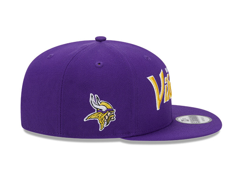 New Era Minnesota Vikings Main Script 9FIFTY Snapback Hat