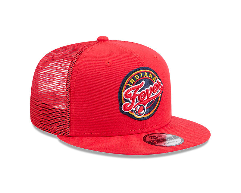 New Era Indiana Fever WNBA 9FIFTY Trucker Hat