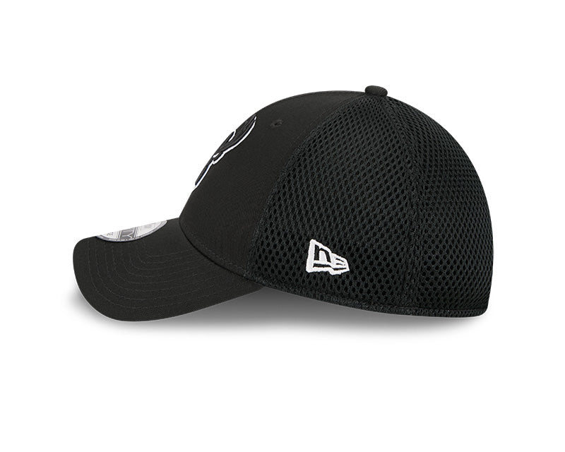 New Era Milwaukee Bucks Black Main Neo 39THIRTY Flex Hat