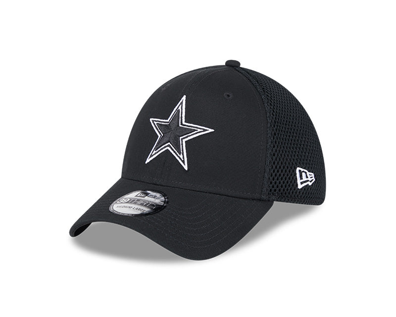 New Era Dallas Cowboys Black Main Neo 39THIRTY Flex Hat