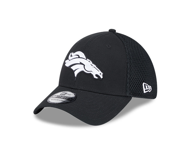 New Era Denver Broncos Black Main Neo 39THIRTY Flex Hat