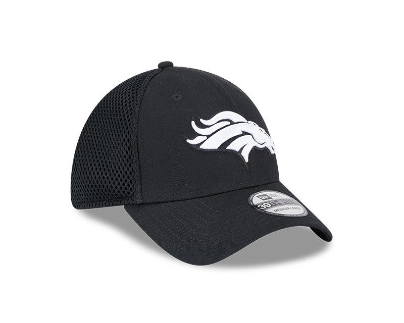 New Era Denver Broncos Black Main Neo 39THIRTY Flex Hat
