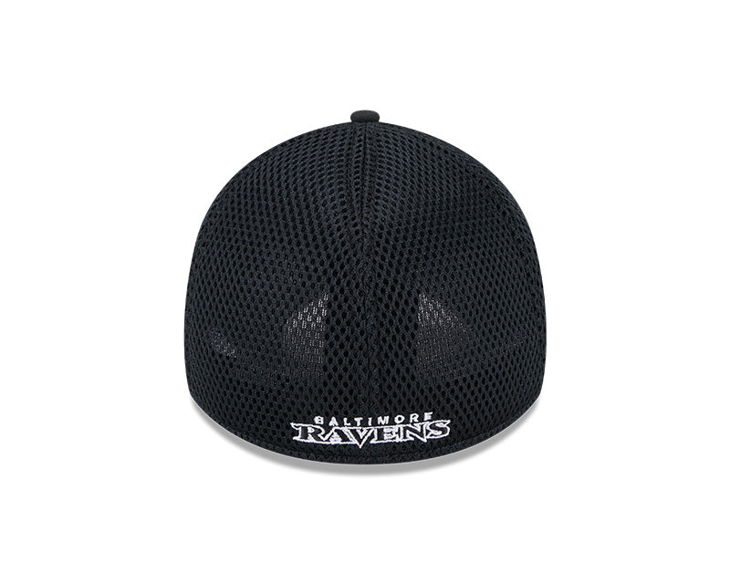 New Era Baltimore Ravens Black Main Neo 39THIRTY Flex Hat