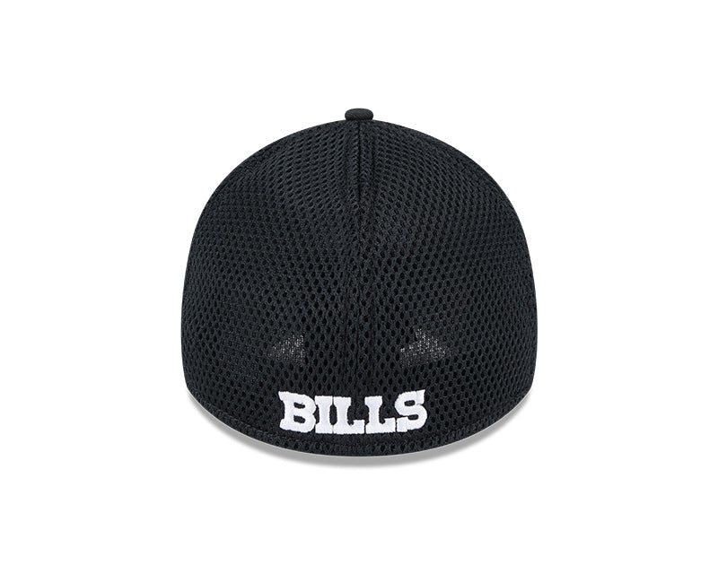 New Era Buffalo Bills Black Main Neo 39THIRTY Flex Hat