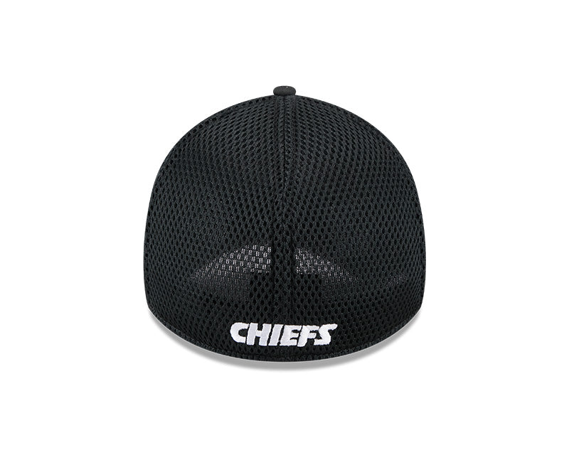 New Era Kansas City Chiefs Black Main Neo 39THIRTY Flex Hat
