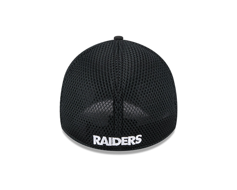 New Era Las Vegas Raiders Black Main Neo 39THIRTY Flex Hat