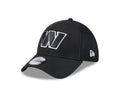 New Era Washington Commanders Black Main Neo 39THIRTY Flex Hat