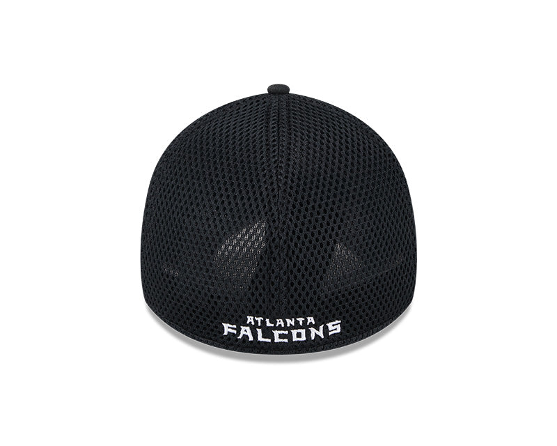 New Era Atlanta Falcons Black Main Neo 39THIRTY Flex Hat