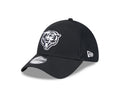 New Era Chicago Bears Black Main Neo 39THIRTY Flex Hat