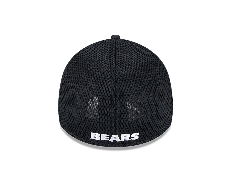 New Era Chicago Bears Black Main Neo 39THIRTY Flex Hat