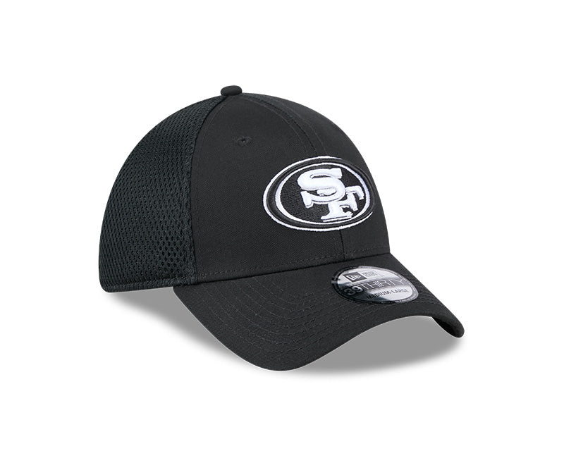 New Era San Francisco 49ers Black Main Neo 39THIRTY Flex Hat