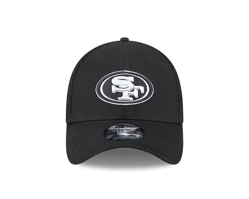 New Era San Francisco 49ers Black Main Neo 39THIRTY Flex Hat