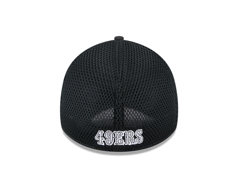 New Era San Francisco 49ers Black Main Neo 39THIRTY Flex Hat