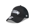 New Era Seattle Seahawks Black Main Neo 39THIRTY Flex Hat