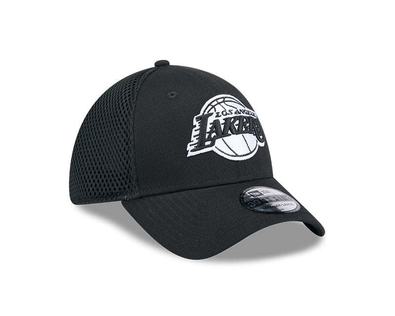 New Era Los Angeles Lakers Black Main Neo 39THIRTY Flex Hat