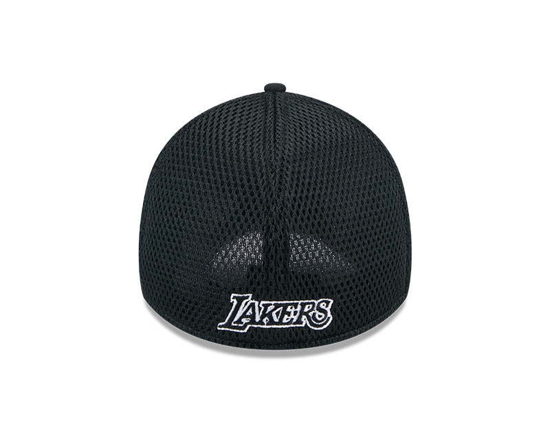 New Era Los Angeles Lakers Black Main Neo 39THIRTY Flex Hat