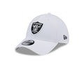 New Era Las Vegas Raiders White Main Neo 39THIRTY Flex Hat