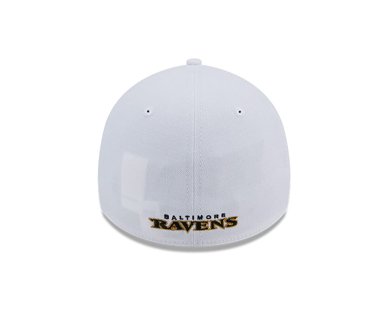 New Era Baltimore Ravens White Main Neo 39THIRTY Flex Hat