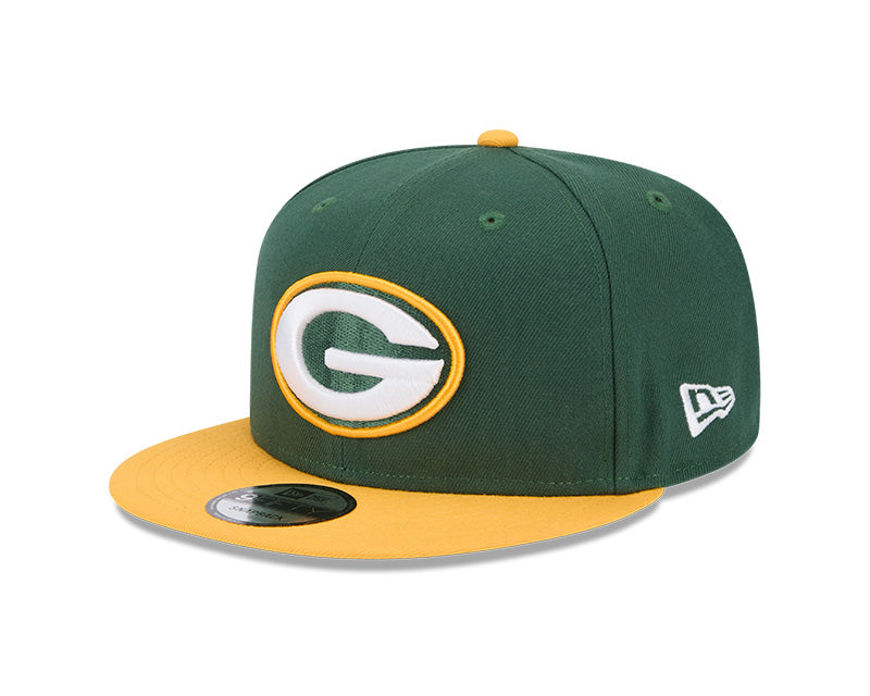 New Era Green Bay Packers Two-Tone 9FIFTY Snapback Hat
