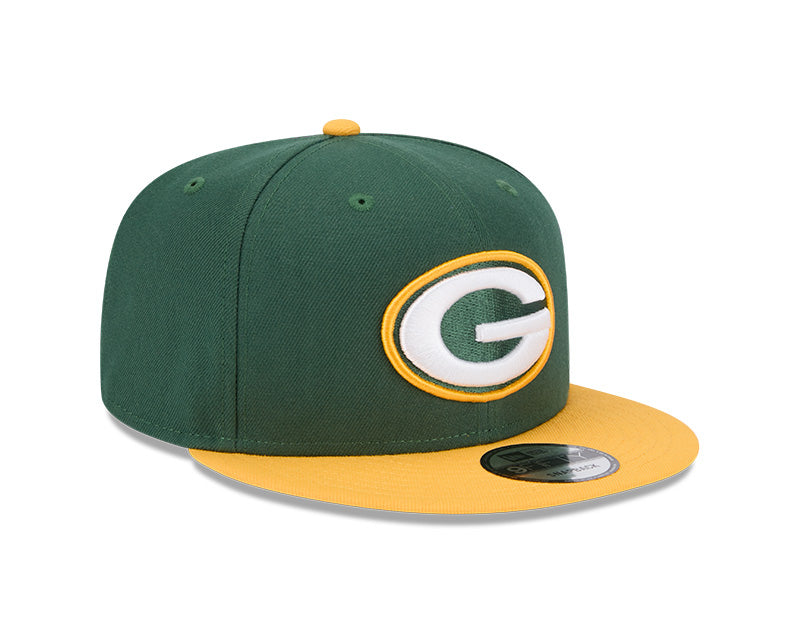 New Era Green Bay Packers Two-Tone 9FIFTY Snapback Hat