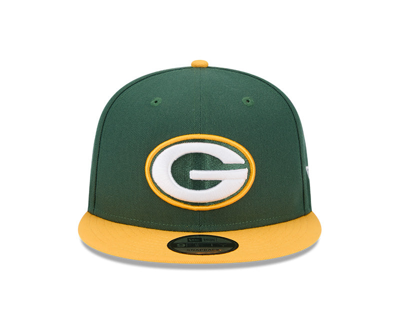 New Era Green Bay Packers Two-Tone 9FIFTY Snapback Hat