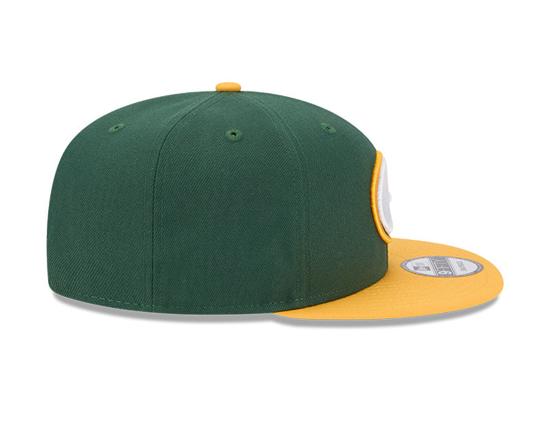 New Era Green Bay Packers Two-Tone 9FIFTY Snapback Hat