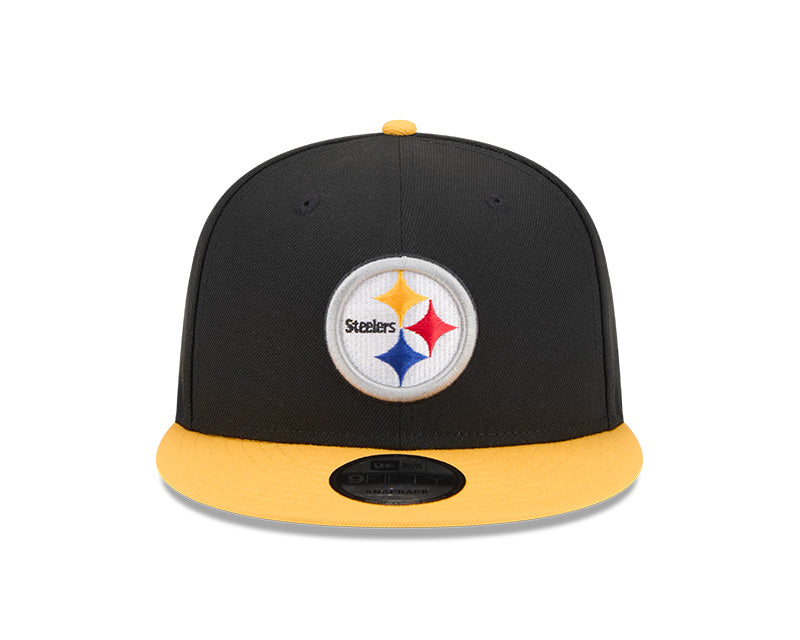 New Era Pittsburgh Steelers Two-Tone 9FIFTY Snapback Hat