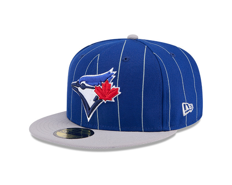 Toronto Blue Jays Throwback Pinstripe 59FIFTY Fitted Hat