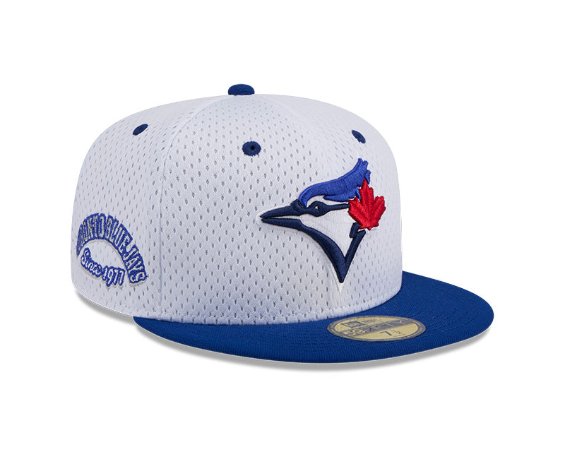 Toronto Blue Jays Throwback Mesh 59FIFTY Fitted Hat
