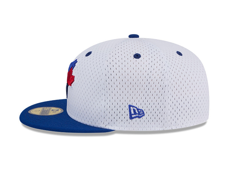 Toronto Blue Jays Throwback Mesh 59FIFTY Fitted Hat