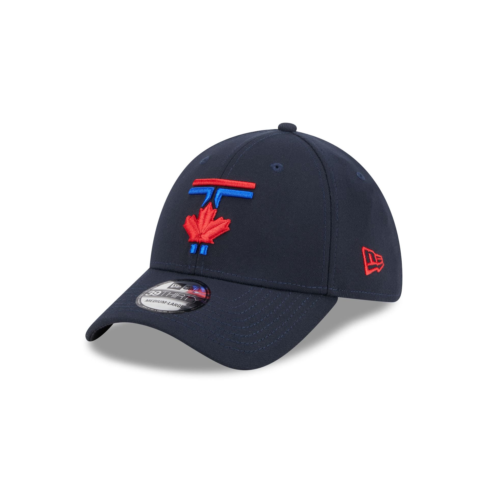 Toronto Blue Jays City Connect Neo 39THIRTY Flex Hat - three-quarter left