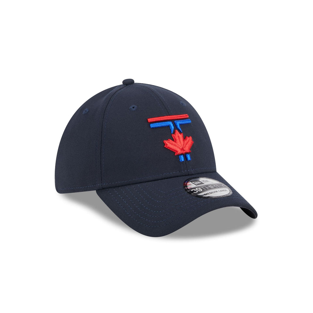 Toronto Blue Jays City Connect Neo 39THIRTY Flex Hat - three-quarter right