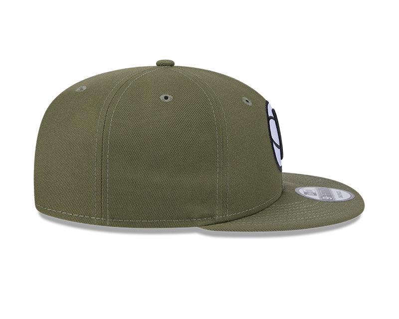 New Era Brooklyn Nets Olive 9FIFTY Snapback Hat