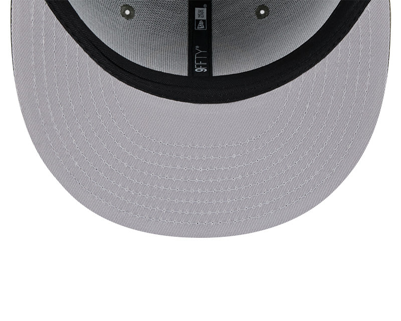 New Era Golden State Warriors Olive 9FIFTY Snapback Hat