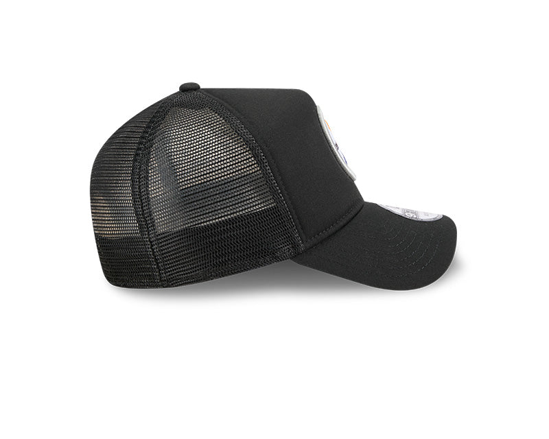 New Era Pittsburgh Steelers 9FORTY A-Frame Trucker Adjustable Hat