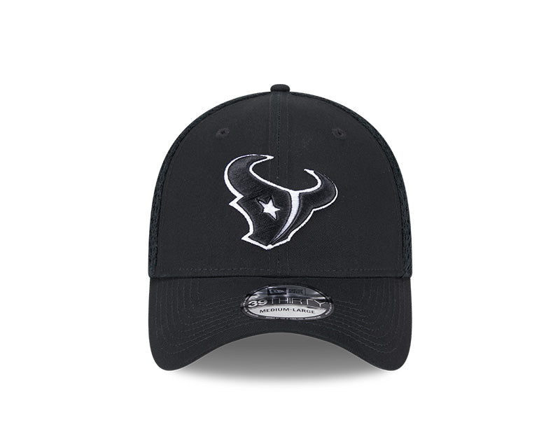 New Era Houston Texans Black Main Neo 39THIRTY Flex Hat