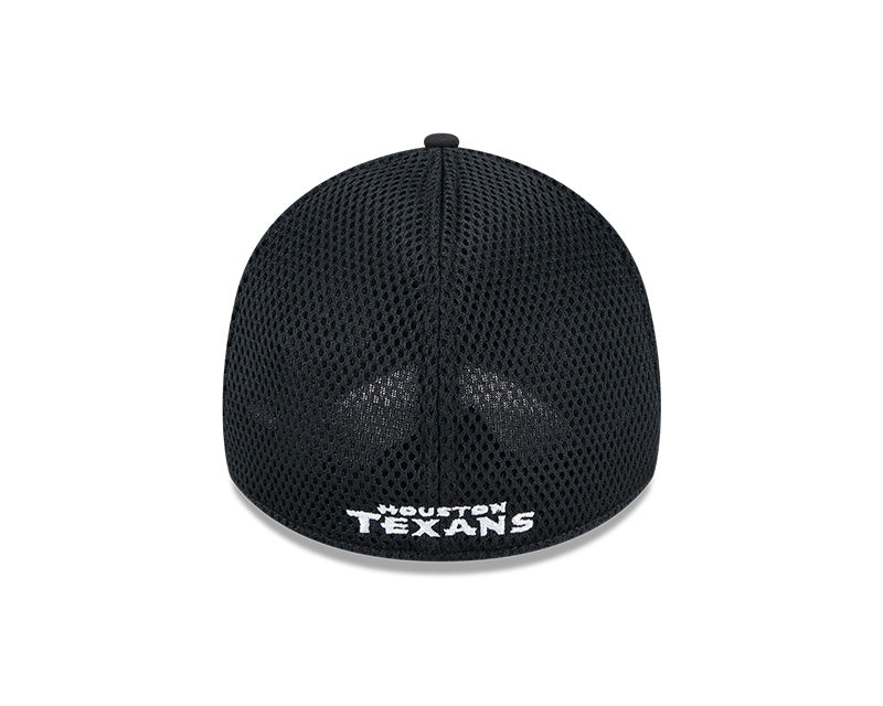 New Era Houston Texans Black Main Neo 39THIRTY Flex Hat