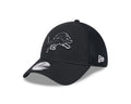 New Era Detroit Lions Black Main Neo 39THIRTY Flex Hat